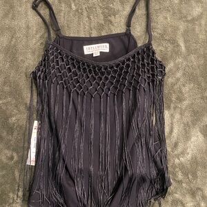 Idyllwind Black Fringe Camisole